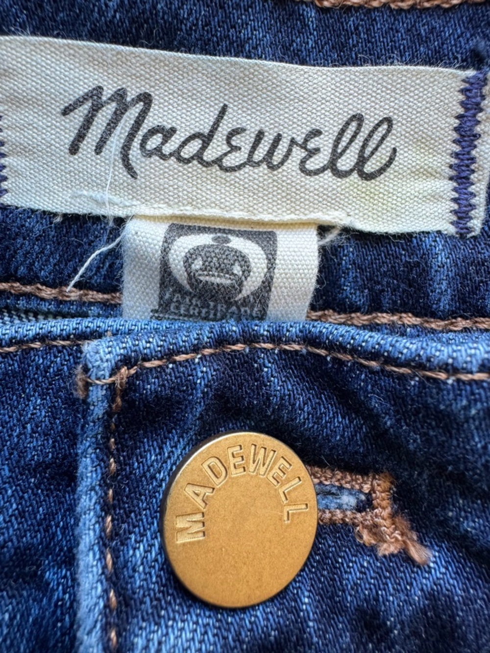 Madewell The Emmett Wide-Leg Jean: Welt Pocket Edition Leffers Wash Stretch - Picture 11 of 15